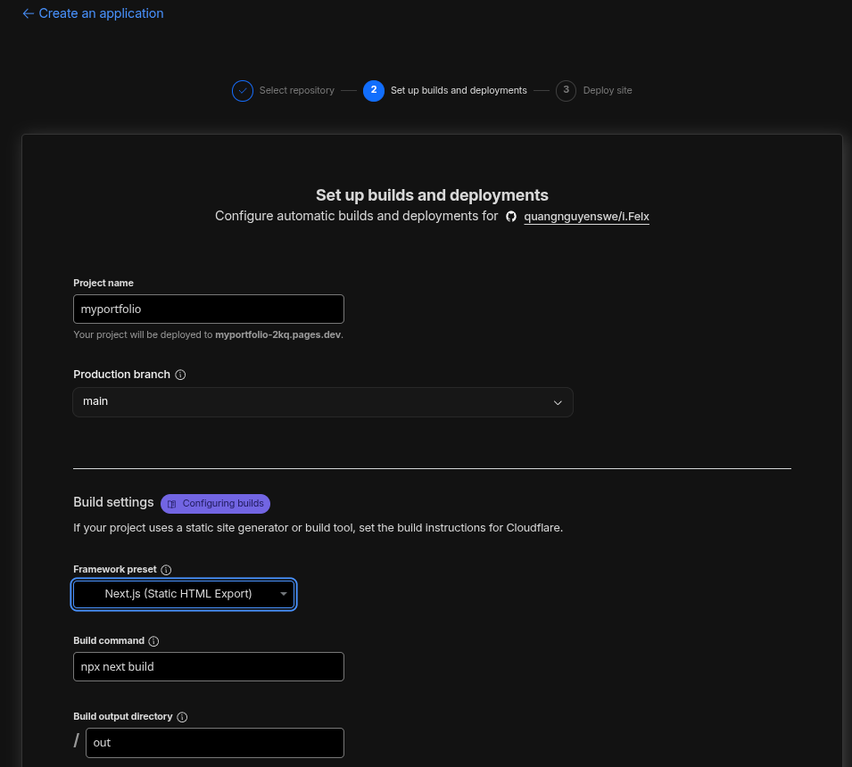 Build Settings
